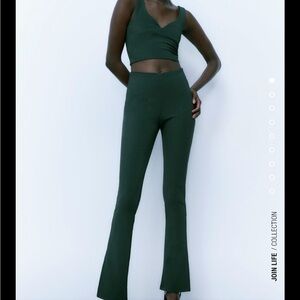 Green Two Piece Set